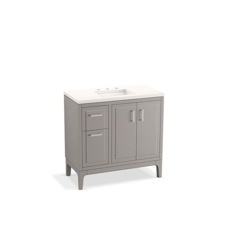 Kohler Seer Vanity 36 Inches 33553-ASB-1WT